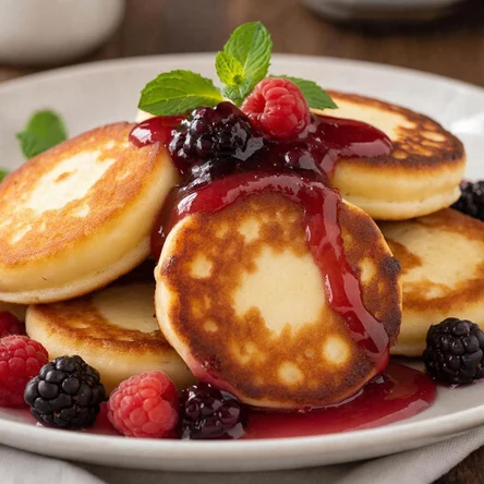 Сырники с джемом